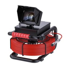 30M Sewer Camera 4.3&Prime; LCD Monitor HD Drain Pipe Inspection 17MM Camera 16GB DVR