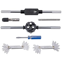 60-Pc Master Tap and Die Set &ndash; Include SAE Inch Size #4 to 1/2&rdquo; and Metric Si&hellip;