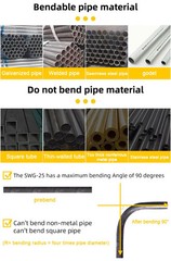 SWG-25 Hydraulic Pipe Bender Portable Bending Machine