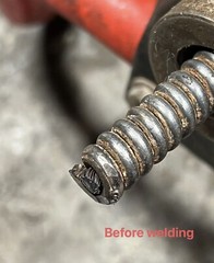Ridgid 3/8&Prime; Drain cable Repair end bit for K-380 & K-400 MADE IN USA