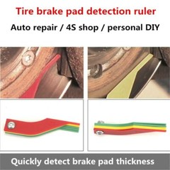 Car Brake Pad Scale Thickness Gauge Brake Block for Protection Tool Feeler Detec