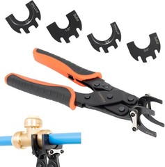 Durable Carbon Steel Disconnect Tongs for Quick Removal of Plumbing Fittings