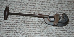Vintage Reed No. 1 Pipe Cutter w/ Rollers Cuts up to 1 1/2&Prime; pipe Antique Tool