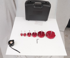 6&times;For PPRK6 Plastic Pipe Fitting Reamer Kit for 1/2&Prime; drills PVC pipe reamer tool