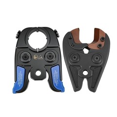 Pro Press Copper Pipe Crimping Tool Kit &ndash; 2x 5.0Ah Battery Powered &ndash; 1/2&Prime; 3/4&Prime; 1