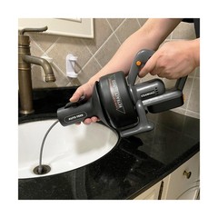 Electric Drain Auger 25ft auto feed Cordless Drain Cleaner machine Plumbing s&hellip;