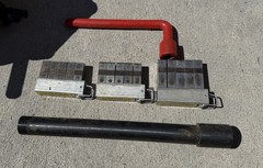 NIB Toledo 2-BR 2.5&rdquo;- 4&rdquo; Pipe Threader 40&rsquo;s/50&rsquo;s 3 Sets of Factory Dies Included