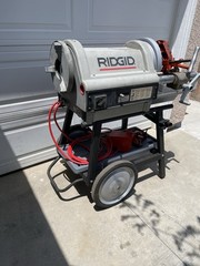 Ridgid 1224 Threader Pipe Threading Machine 1/2&rdquo;-4&rdquo; 714,711 die Head