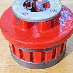 Toledo No. 12 3/8&Prime; Drop Head Pipe Threading Die Head NEW NOS FREE SHIPPING