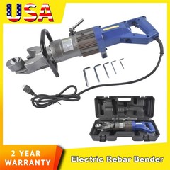 900W 110V HRB-16 Electric Hydraulic Rebar Bender,Bending Angle 0-130 Degrees