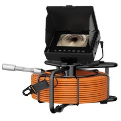 30M Sewer Pipe Inspection Camera 18mm IP68 Drain Camera 4.3&Prime; 16GB DVR Monitor
