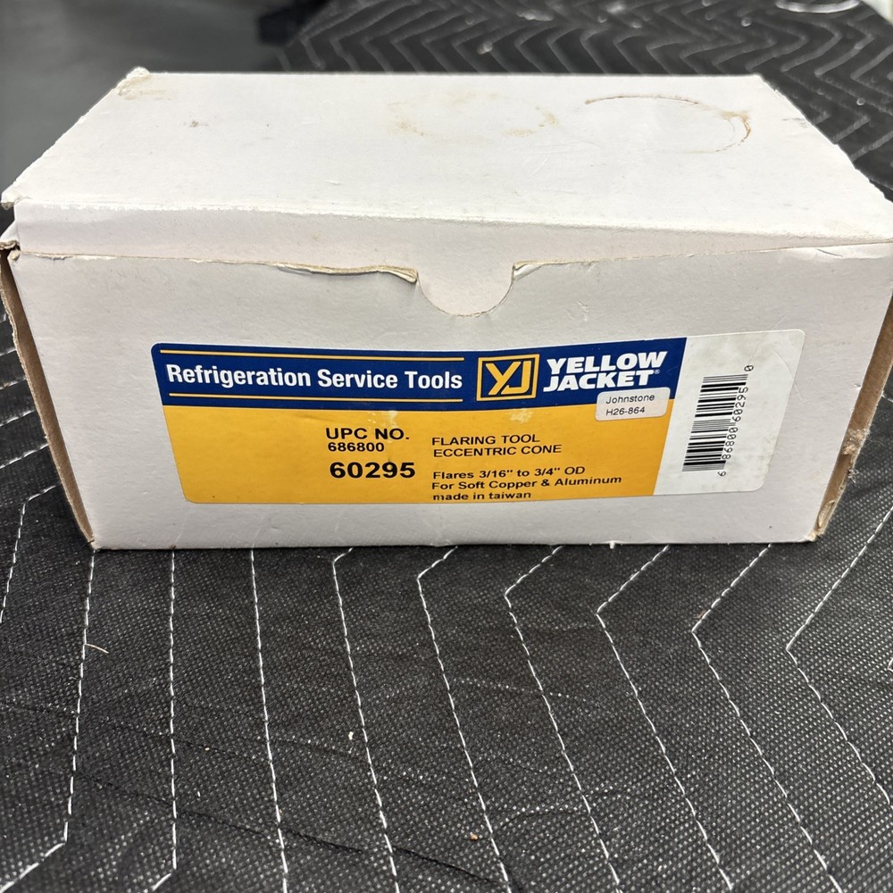 Yellow Jacket Flaring Tool with Eccentric Cone, 45 DEG, 3/16 to 3/4 in 60295