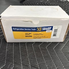 Yellow Jacket Flaring Tool with Eccentric Cone, 45 DEG, 3/16 to 3/4 in 60295