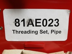REED PIPE THREADING SET 6 Die 1/8&Prime;-1&Prime;; 3 Diestock 2&Prime;, 2.5&Prime; and 4&Prime;