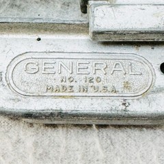 General Tools Metal Pipe Cutter No 120 Vintage Tubbing Conduit Made USA