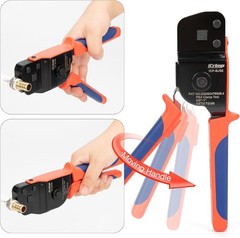 Versatile PEX Crimp Tool with Textured Grip &ndash; Ideal for Tight Installations