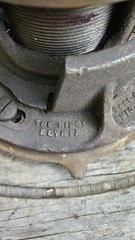 ANTIQUE RIDGID TOOL CO NO.65-R RIGID 1&Prime; TO 2&Prime; RATCHET PIPE THREADER