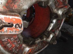 RIDGID 4P-A POWER THREADING/ GEARED PIPE THREADER 2-1/2&Prime; &ndash; 4&Prime; #5 USA