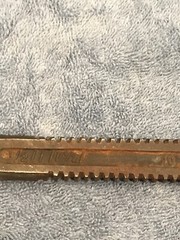 Vintage Great Neck 10&rdquo; Pipe Tool Monkey Wrench PW10 Forged Steel Heavy Duty