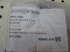 MILWAUKEE 49-16-2658R M18 FORCELOGIC 1 3/8&Prime; RLS PROPRESS JAW RLS HVAC/R fittings