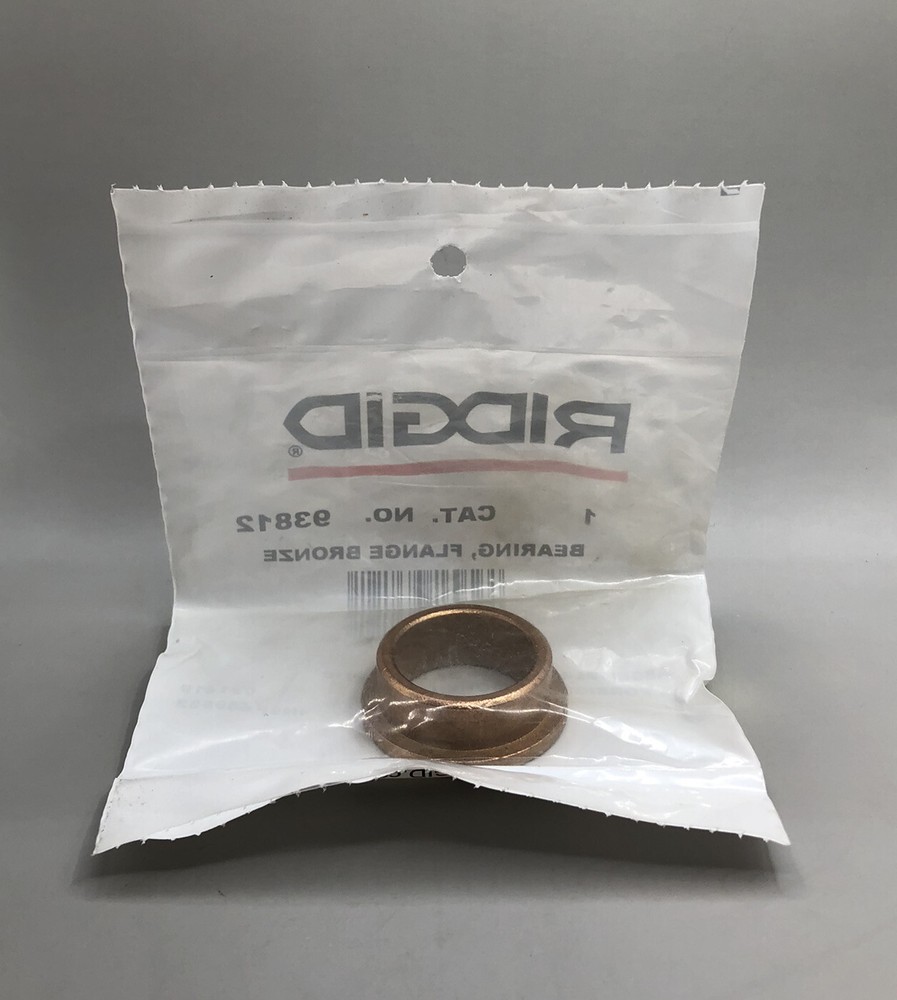 Ridgid 93812 Bearing Flange Bronze for the 915 Roll Groover Replacement Part NEW