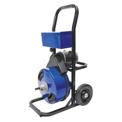 Westward 22Xp39 75 Ft Corded Drain Cleaning Machine, 120V Ac