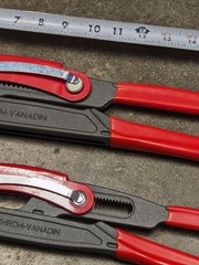 Set of 3 Knipex &ndash; S-Type Pipe Wrench with Fast Adjustment Swiss Wrenches 1 1.5 2
