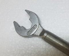 #750 RIDGID ONE STOP WRENCH Open End 15/16 & 9/16 & 5/8 Flare Nut