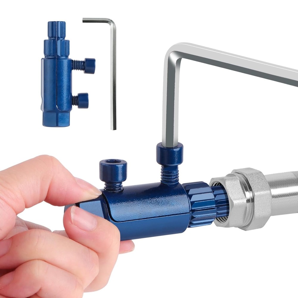 Broken Pipe Extractor Tool 1/2&Prime; 3/4&Prime; 1&Prime; Pipe Wrench Alternative Repair Tool