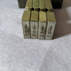 Genuine OSTER Dies X1 high speed steel 3/4&rdquo; N.C. BOLT