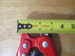MCC Ratcheting PVC Tube Cutter VC-34 Up to 1&Prime; Cutting