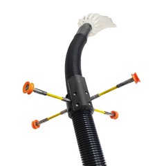 Air Duct Cleaning Suction Machine 110V 2.8KW Commercial Ventilation Cleaning