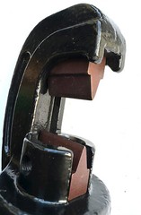 25mm Hydraulic Rebar Cutter Head 16 Ton 4-25mm #8 1&Prime; Steel Rebar Rod Cutting