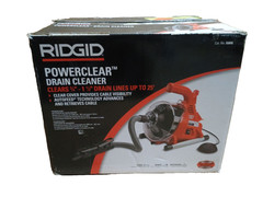 Ridgid Powerclear 120-Volt Drain Cleaning Snake Auger Machine &ndash; FAST SHIPPING!