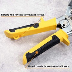 Hand Seamers Sheet Metal Tools Offset 3Inch Curved Jaw Bender Bending Pliers