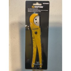 RAPTOR 3/4 Inch PEX Pipe Cutter Mini Tubing Cutter and Copper Tube Cleaner Tool