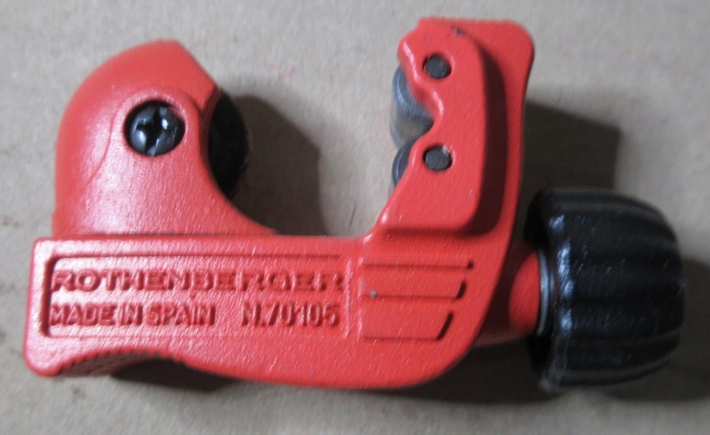 Rothenberger 70105 Minicut 2000 Tube Pipe Cutter, 1/8&Prime; &ndash; 7/8&Prime; OD 3-22 mm SPAIN