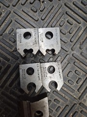 RIDGID 12 R PIPE THREADING DIE SET 1/2&Prime;-2&Prime; w Handle & Ratchet & Craftsman Die