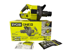 Ryobi PCL457B Cordless Drain Auger with 35 ft Cable Auto Feed TOOL ONLY M80