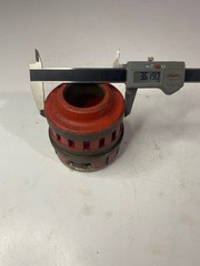 Lot of THREE (3) RIDGID 1-1/4&Prime; Die-Head Pipe Threaders (USED) 12R