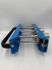 Three-Station Sheet Metal Bender, 0-90&deg; Bending Angle Metal Edge Roller Ben