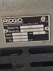 RIDGID 10973 122 Copper Cutting and Prep Machine