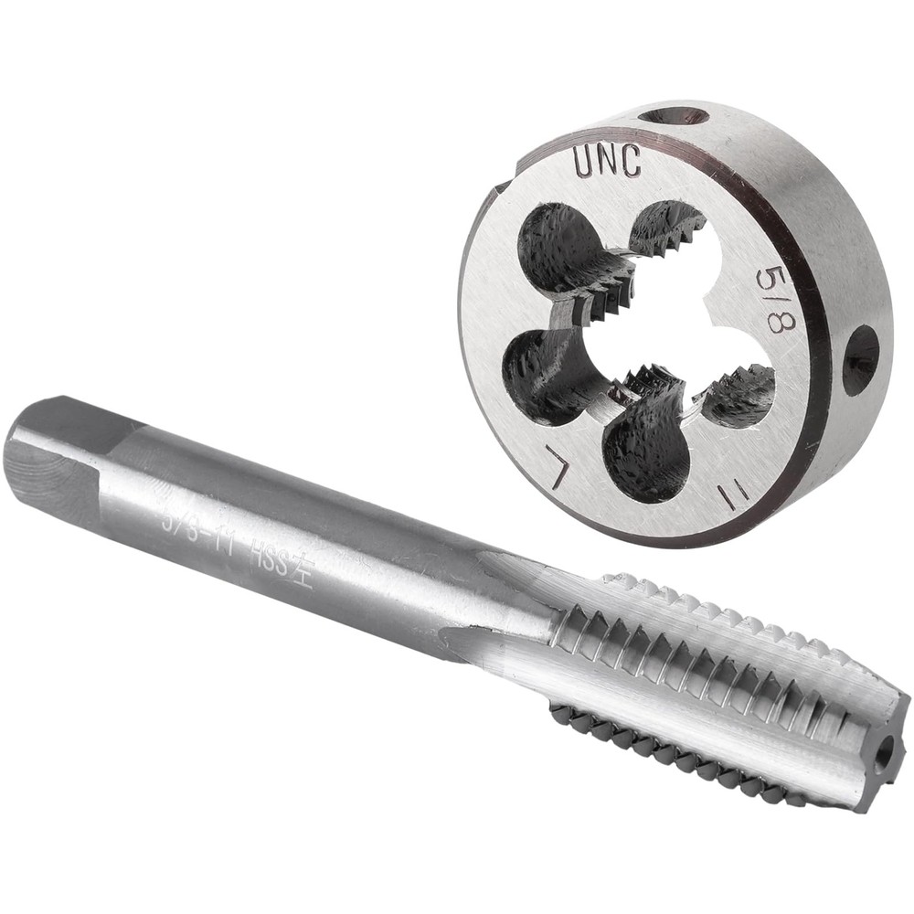 5/811 UNC Left Hand Tap and Die Set Machine Thread Round Tool