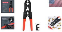 iCrimp 1/2 & 3/4-Inch PEX Crimping Tool &ndash; ASTM F1807 Certified for Pro Plumbers