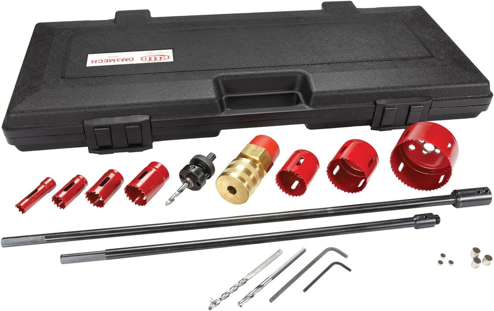 Tool DM3MECH Mechanical Hot Tapping Machine Complete with Hole Saws or Arbor