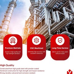 Reed Tool 08350 DM3MECH Mechanical Hot Tapping Machine Complete Kit for NPT