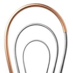 3-in-1 Copper Pipe Bender Tool, 43&Prime; Manual Spring Bending for 1/4&Prime;, 5/16&Prime;, 3/8&Prime;