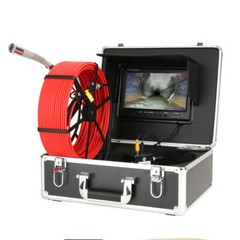 9inch Sewer Drain Pipe Inspection Video Camera DVR 16GB Industrial Endoscope 30M