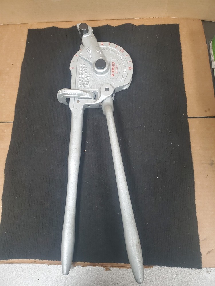 RIDGID 35170 358 Geared Ratchet Tube Bender for 5/8&Prime; OD 3&rdquo; Radius
