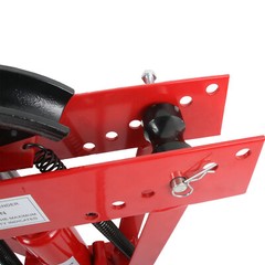 12 Ton Pipe Bender Manual Hydraulic Piping Bending Exhaust Tube w/6 Dies Size